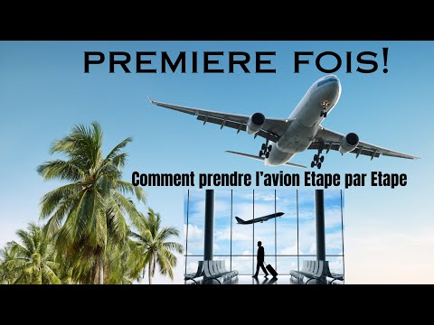 Comment prendre l'avion pour la 1ere fois en 5 étapes faciles.