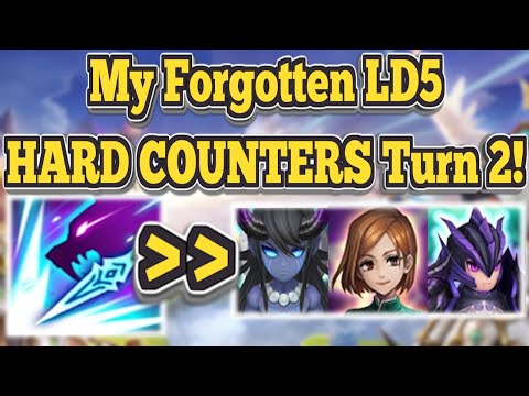 My Forgotten LD5 Super Hard Counters Turn 2! - Summoners War
