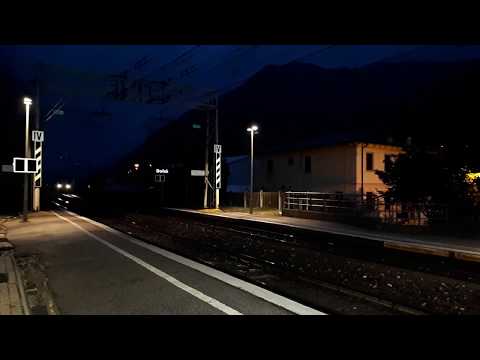 DOPPIA DI E.405 FS. TITOLARE DEL NOTHEGGER TRANSITA DI NOTTE A DOLCE' (VR) 17 - 3 - 2018