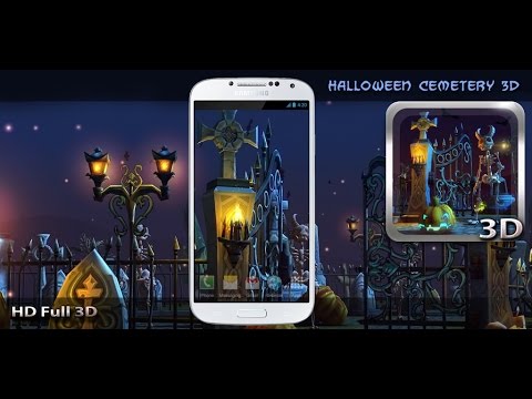 Halloween Cemetery 3D LWP Video