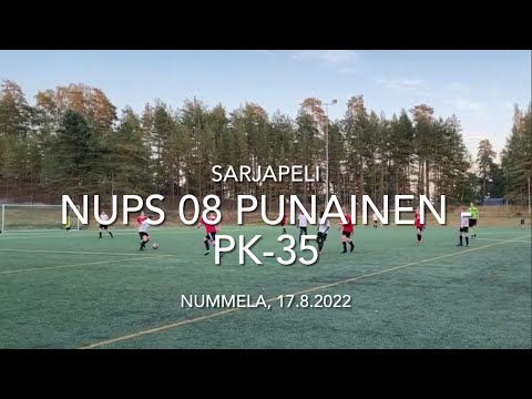 LIVE: NuPS 08 Punainen - PK-35 Punainen