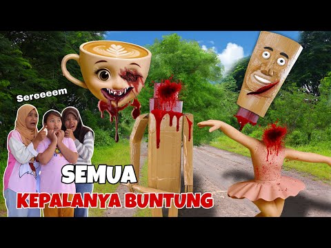 TUNG TUNG SAHUR KEPALA BUNTUNG BALLERINA CAPPUCINA MELAYANG | CHIKAKU CHANNEL