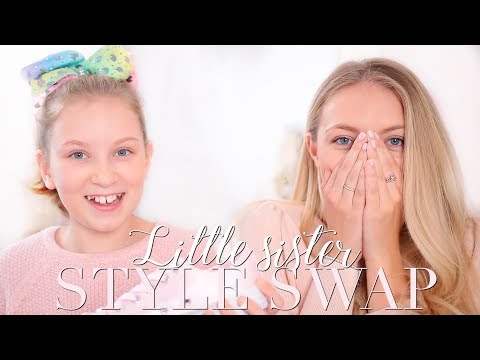 SISTER STYLE SWAP! My 11 year old sister dresses me as her! ~ Freddy My Love