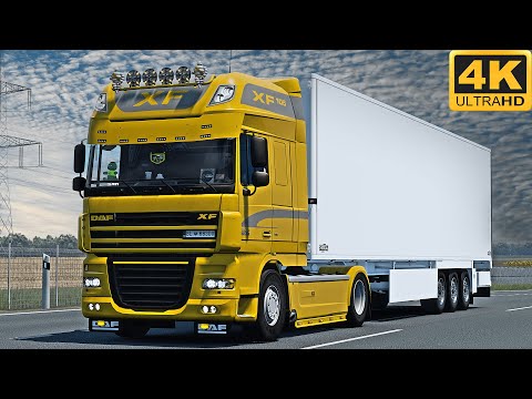 4K | ETS2 1.45 | Slovakia Map | DAF XF105 Open Pipe | Parndorf 🇦🇹 󠁧󠁢󠁳󠁣 - Nitra 🇸🇰