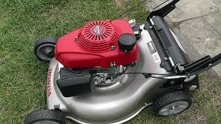 Unboxing my new Honda Lawn Mower will it Start?