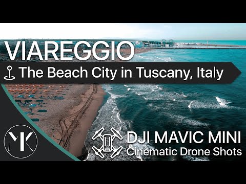VIAREGGIO From Above | Italy, Tuscany | DJI Mavic Mini CINEMATIC DRONE FOOTAGE | 2.7k