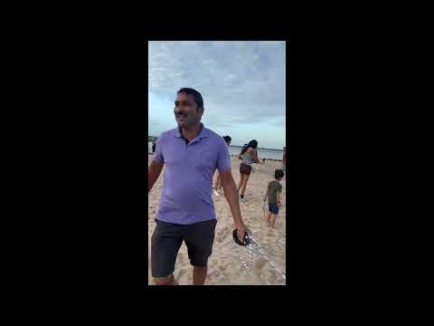 Beach near Kemah board walk Houston