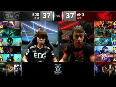 EDG vs AHQ (C) | World Championship  2016 | Group Stage | Day 2