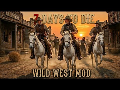 7 DAYS TO DIE S2 EP 8 WILD WEST MOD with NickAttNight