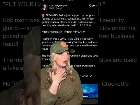 Crockett Security Pulled Stolen Gun On Cops?!? #shortsfeed #2ndamendment #shortsvideo #shorts Thumbnail