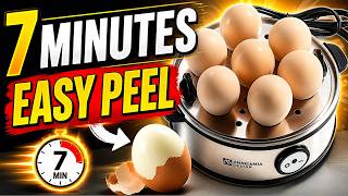How To Make Easy Peel Hard Boiled Eggs! 🥚🔥