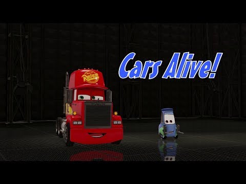 Cars 3  - Mack vs Guido - 2 player race