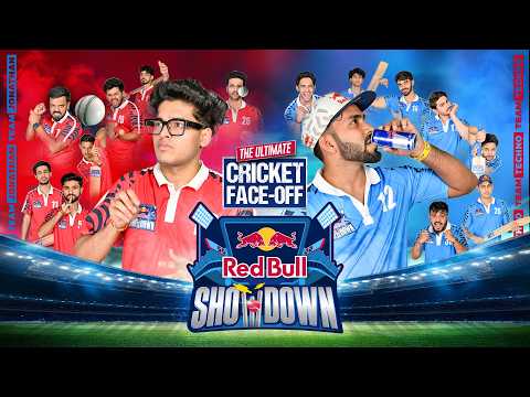 When @TechnoGamerzOfficial challenged @JONATHANGAMINGYT in cricket #RedBullShowdown