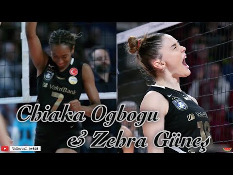 Zehra Güneş & Chiaka Ogbogu | Turkey │Vakifbank vs Igor Gorgonzola Novara | CEV Champion League 2023