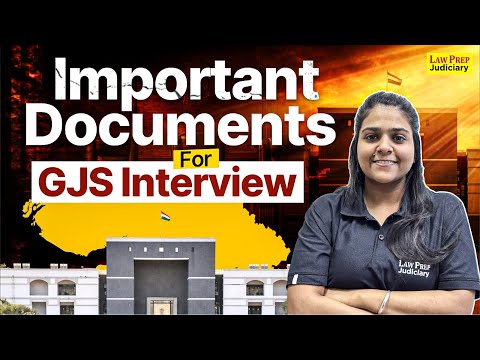 Important Documents for GJS Interview | GJS Interview Document Checklist