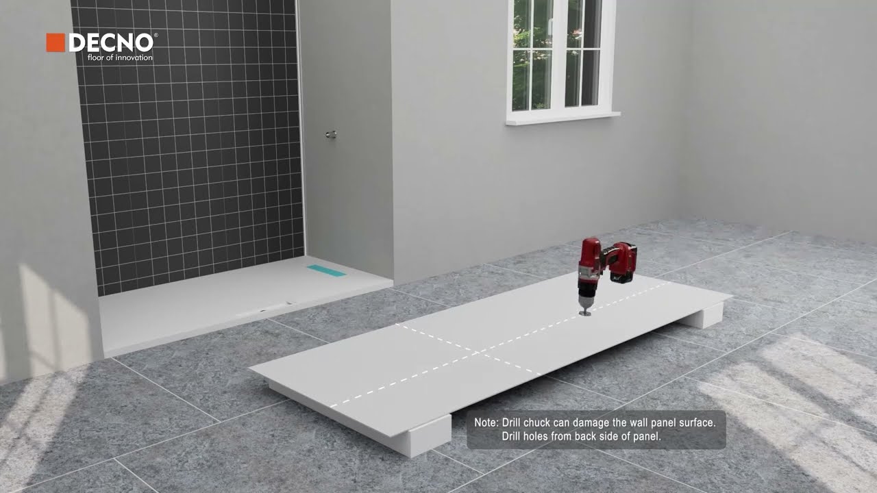 SPC Shower Wall Panel