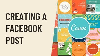 Canva: Creating a Facebook Post