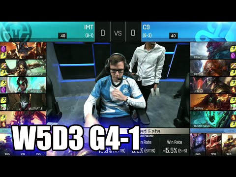 Immortals vs Cloud 9 | Game 1 S6 NA LCS Summer 2016 Week 5 Day 3 | IMT vs C9 G1 W5D3 1080p