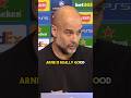 pep guardiola arne slot is really goodpre match press conference manchester city v feynoord city