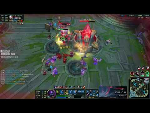 Quas outplay 1v3 on Jax and wins game - League of Legends highlights