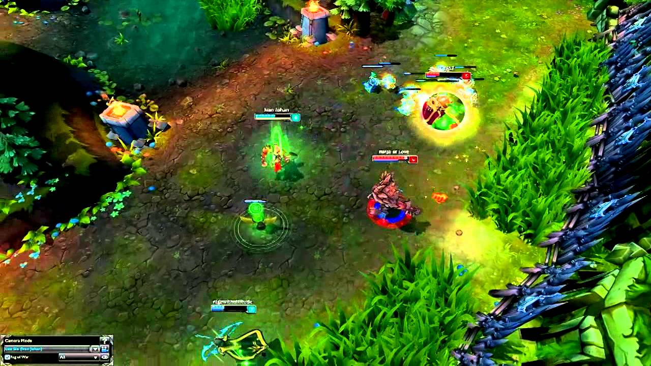 Liên Minh Huyền Thoại: phản xạ tốc độ ánh sáng của Ashe + Leesin