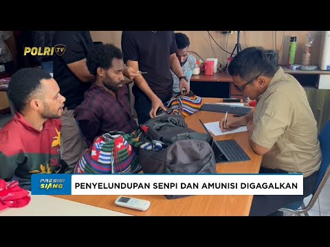 SATGAS OPS DAMAI CARTENZ GAGALKAN PENYELUNDUPAN AMUNISI ILEGAL