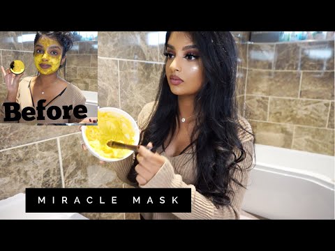 Testing Priyanka Chopra's MIRACLE mask *INSTANT RESULTS* All natural mask