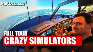 Insane Full Tour of Everything at Flight Sim Weekend Trade Show