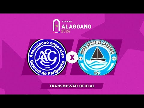 Guarani de Paripueria x Canoense - ALAGOANO FEMININO - 3ª RODADA