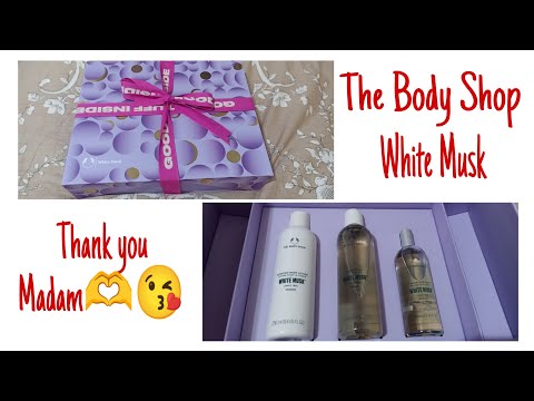 Vlog#551:Thank you MADAM🫶 Unboxing!!The Body Shop /White Musk complete set | Jennifer Cesario