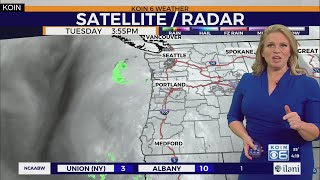 Weather forecast: Snow turning over to cold arctic air by Wednesday morning