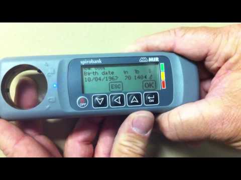 MIR Spirobank USB Pocket-Size Diagnostic Spirometer