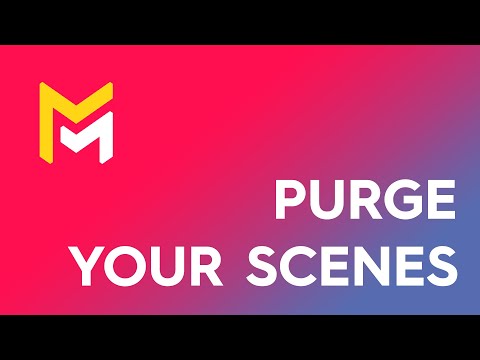 Maverick Render Product Viz Utils Purge your Scenes