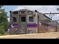 SEPTA Train Departing Elm Street Station 7 19 19
