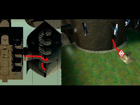 Hogwarts castle tour virtual | caracol a patio de ravenclaw 360