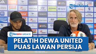 Pelatih Dewa United Puas dengan Satu Poin saat Lawan Persija, Sebut Hasil Terasa Bak Kemenangan