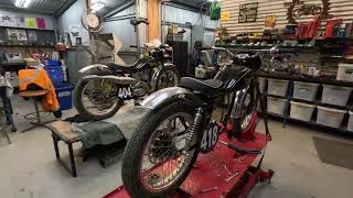 BSA Bantam beach racer