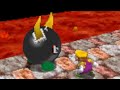 Super Mario 64 DS 100 Walkthrough Part 12 Lethal Lava Land
