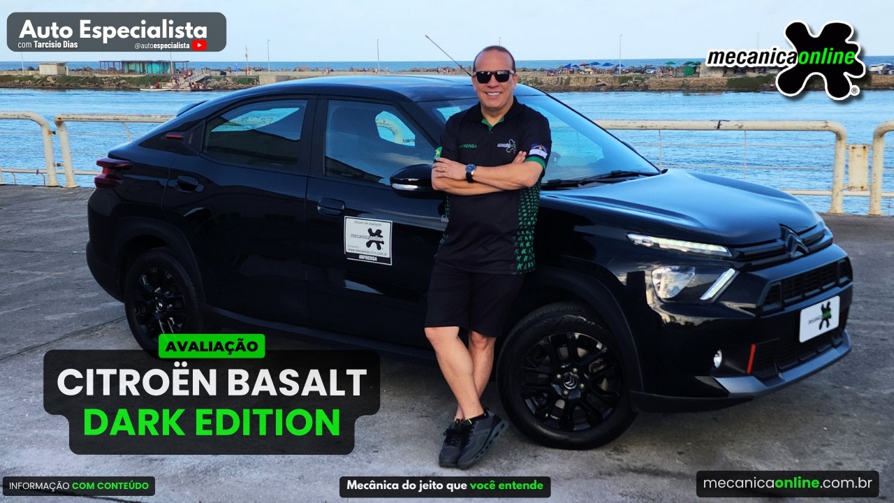 Avaliação Citroën Basalt Dark Edition une estilo esportivo, conforto e preço competitivo