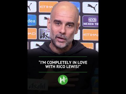 Pep is COMPLETELY IN LOVE with Rico Lewis🥰