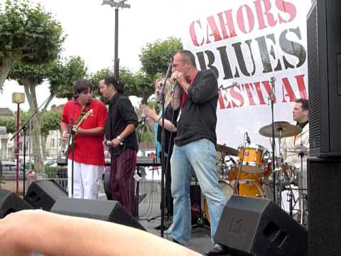 Kathy Boyé & Purple Soul + Nico Wayne Harmonica / Cahors Blues Festival 2011