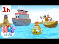 The little boat ⛵️ | Songs for Kids | HeyKids Nursery Rhymes