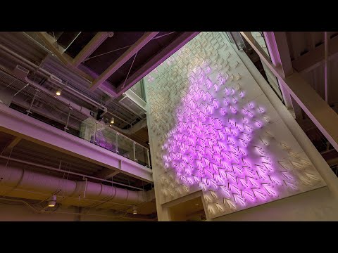 Art Installation in the New Academic Building | Rose-Hulman Institute of Technology