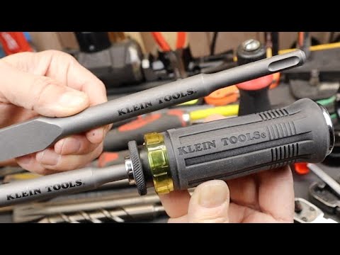 Rock On! Klein Tools SDS Demolition Handle with Blades changes the game. Get more from your SDS bits