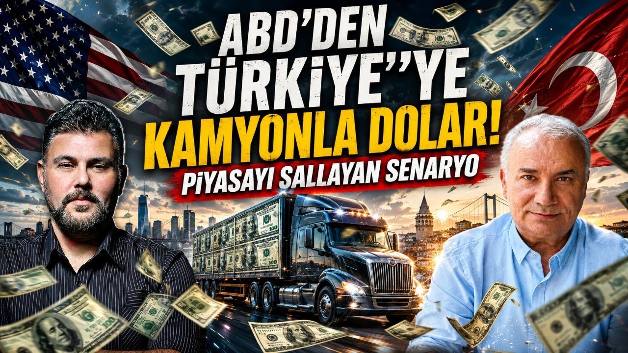 ABD'DEN TÜRKİYE'YE KAMYONLA DOLAR! PİYASAYI SALLAYAN SENARYO | MURAT MURATOĞLU - REMZİ ÖZDEMİR