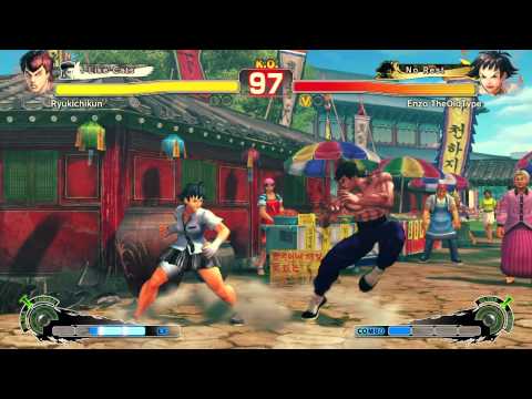 SSF4AE Ranked Asia - Ryukichikun (Fei Long) VS Enzo TheOldType (Makoto)