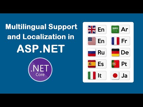 Multilingual Support and Localisation in ASP.NET Core Web Application with Razor Pages