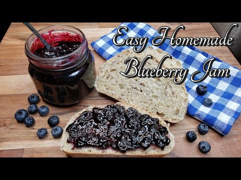 HOW TO MAKE PERFECT BLUEBERRY JAM | RECIPE FOR BEGINNERS | SMALL BATCH RECIPE NO PECTIN