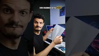 TODO desenhista JÁ fez ISSO!🤣✍🏽✏️#artista #desenhista #desenhando #shorts #shortfeed