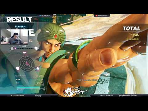 HYPAH BOMB + parries! SFV Twitch.tv Stream 6/19/2017